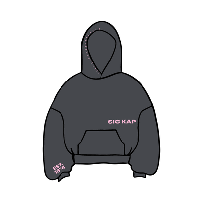 West Virginia University x Sigma Kappa 'Spring Set' Hoodie