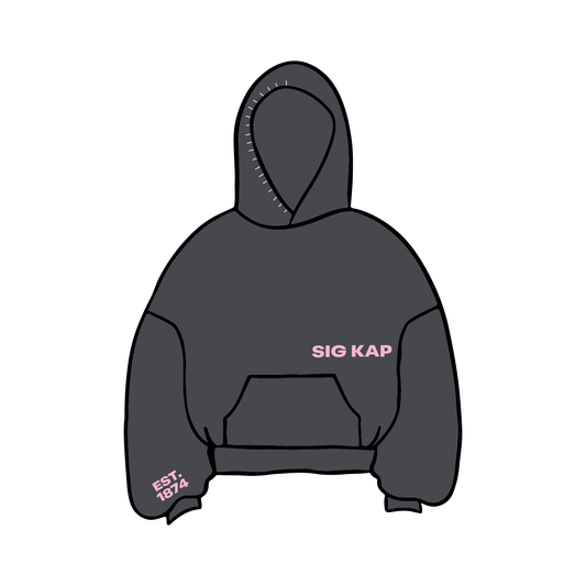 West Virginia University x Sigma Kappa 'Spring Set' Hoodie