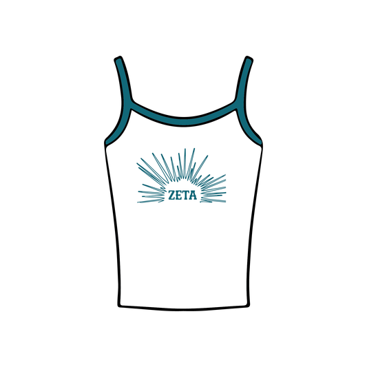 Vanderbilt University x Zeta Tau Alpha 'Summer Set 2025' Spaghetti Tank Top
