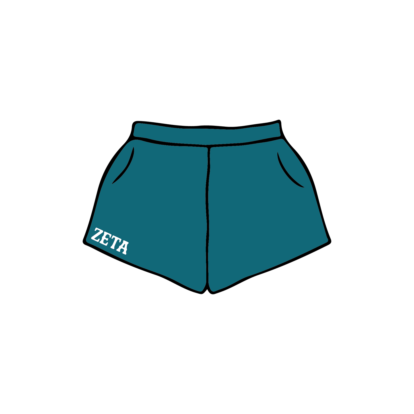 Vanderbilt University x Zeta Tau Alpha 'Summer Set 2025' Sweatshorts
