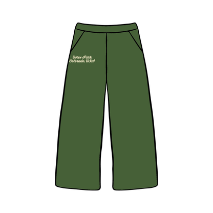 Colorado State University x Zeta Tau Alpha 'Retreat' Wide-leg Sweatpants