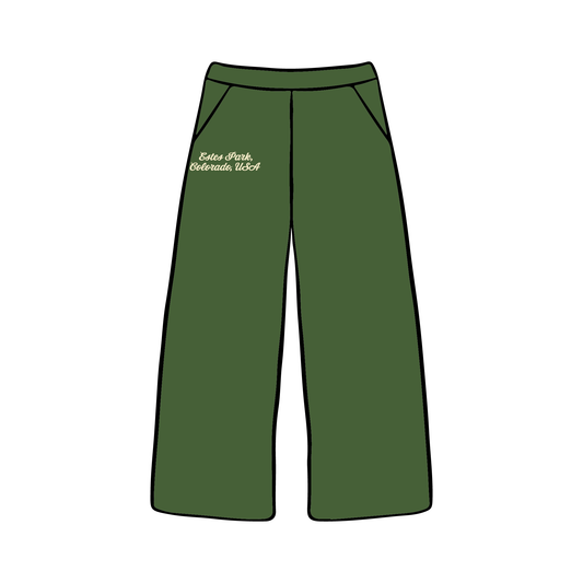 Colorado State University x Zeta Tau Alpha 'Retreat' Wide-leg Sweatpants