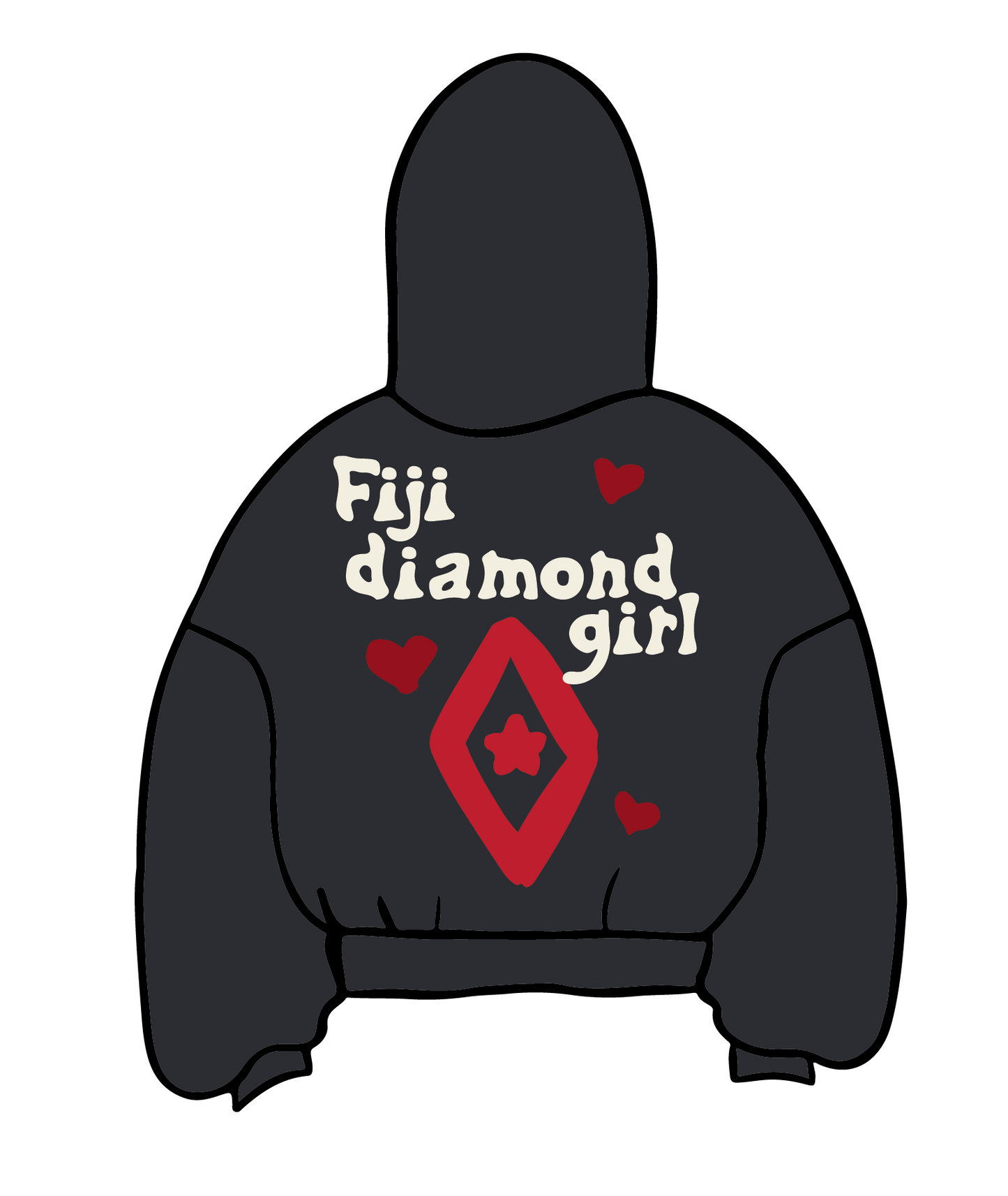 University of Arizona x Phi Gamma Delta 'Fiji Diamond Girl' Hoodie