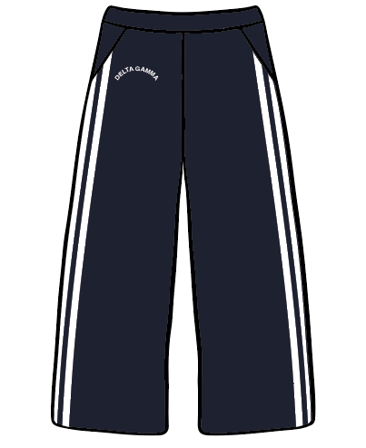 University of Minnesota Twin Cities x Delta Gamma Wide Leg Sweatpants