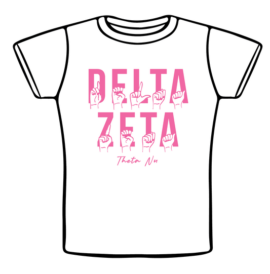 Minnesota State University Moorhead x Delta Zeta 'Philanthropy 2025' Baby Tee