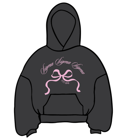 Sigma Sigma Sigma 'Bow' Hoodie