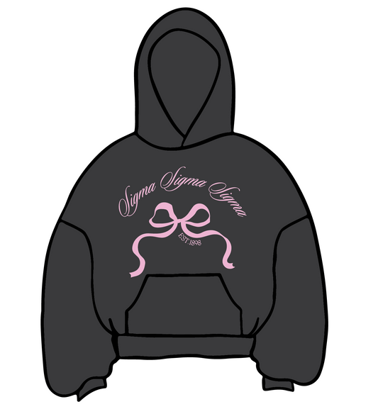 Sigma Sigma Sigma 'Bow' Hoodie