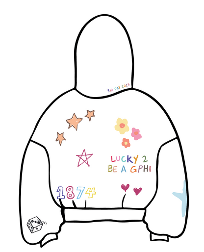 Syracuse University x Gamma Phi Beta 'Bid Day 2025' Hoodie