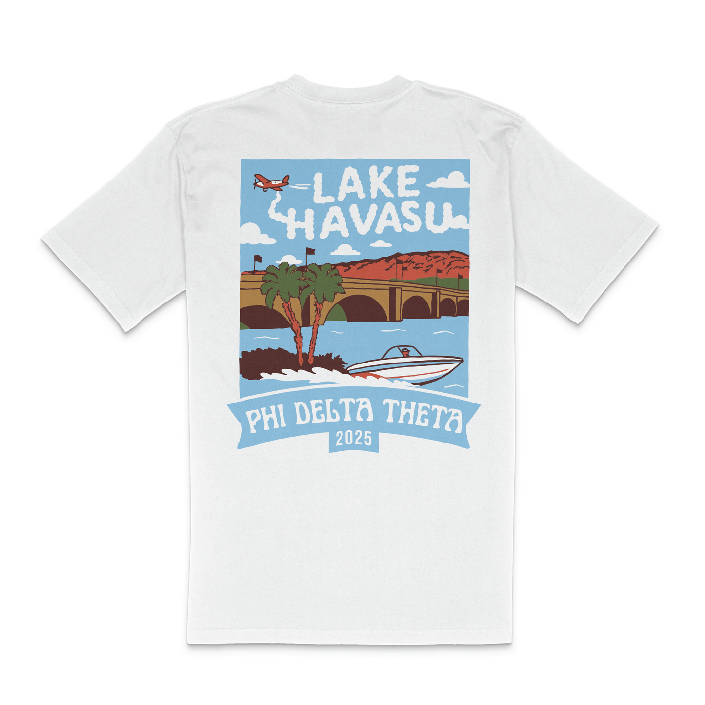 University of Arizona x Phi Delta Theta 'Lake Havasu' Tee